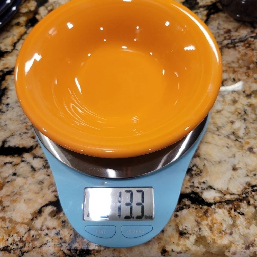 Fiesta 6 1/2 Inch Stackable Cereal Bowl 11 OZ Tangerine